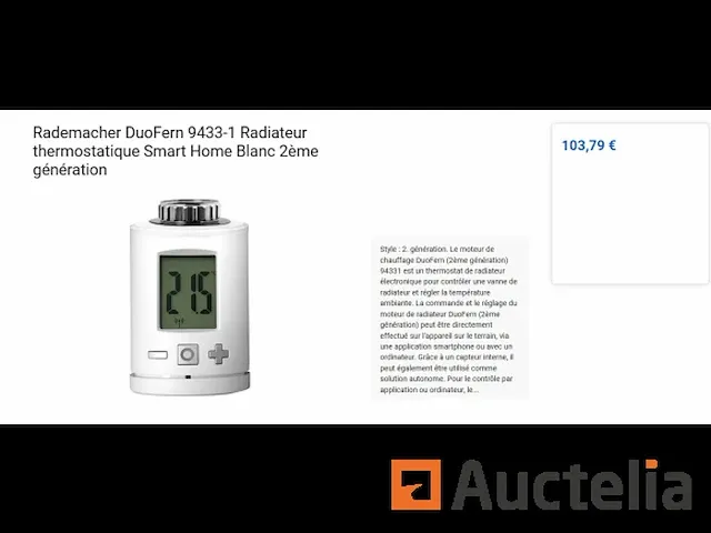Radiatorthermostaat rademacher duofern 9433-1 - afbeelding 1 van  1