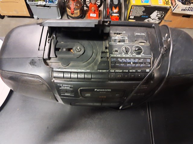 Radio cd 2x panasonic en philips - afbeelding 2 van  7