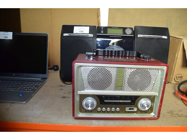 Radio cd speler philips mcm277/12, radio kemai md-1802bt - afbeelding 5 van  6