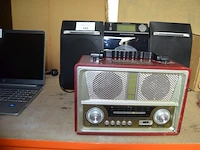Radio cd speler philips mcm277/12, radio kemai md-1802bt - afbeelding 5 van  6
