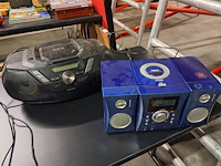 Radio cd speler philips radio cd speler 2 x - afbeelding 2 van  2