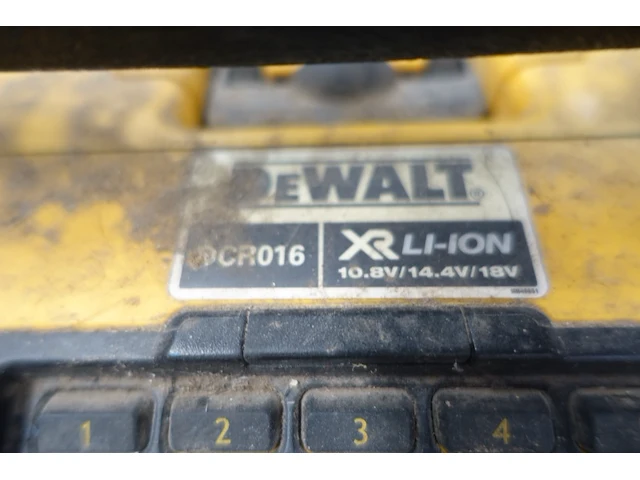 Radio dewalt - afbeelding 2 van  2