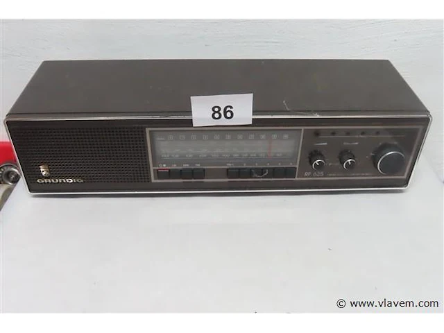 Radio grundig, niet getest - afbeelding 1 van  3