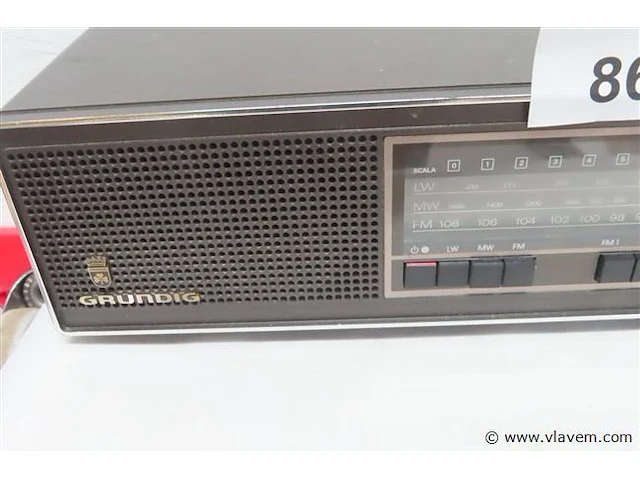 Radio grundig, niet getest - afbeelding 2 van  3