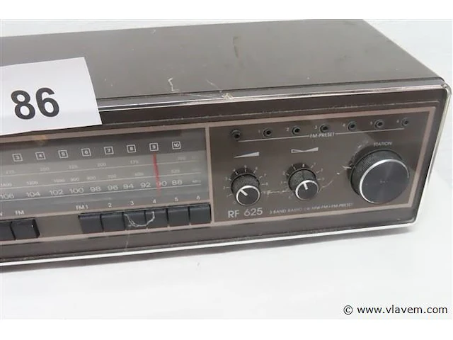 Radio grundig, niet getest - afbeelding 3 van  3