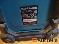 Radio makita dmr112 ip64 bluetooth dab+ - afbeelding 6 van  10