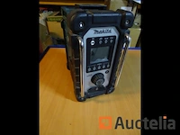 Radio makita dmr112 ip64 bluetooth dab+ - afbeelding 8 van  10