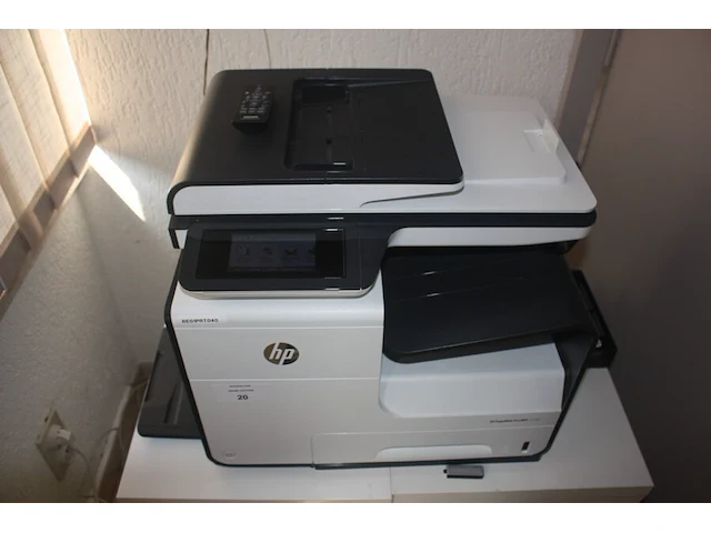 Radio philips, 2 wit metalen rolladeblokken, printer hp pagewid pro mfp 477dw (53,54,55) - afbeelding 3 van  4