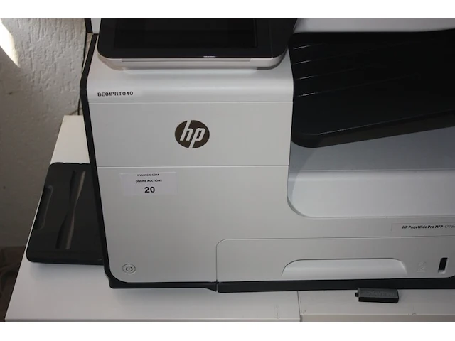 Radio philips, 2 wit metalen rolladeblokken, printer hp pagewid pro mfp 477dw (53,54,55) - afbeelding 4 van  4