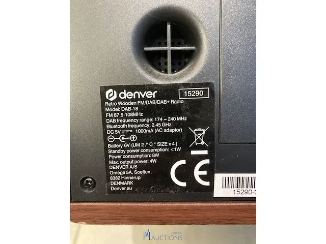 Radiospeler denver - afbeelding 3 van  3