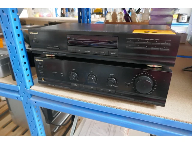 Radiospeler en versterker sherwood - afbeelding 1 van  3