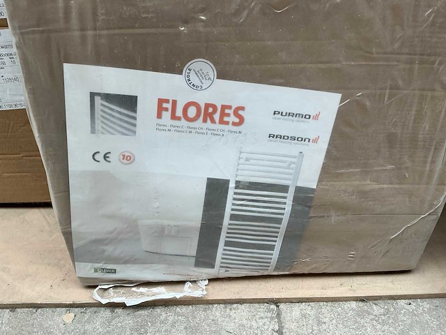 Radson flores elektrische handdoekradiator - afbeelding 3 van  4