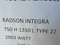 Radson integra radiator - afbeelding 4 van  5