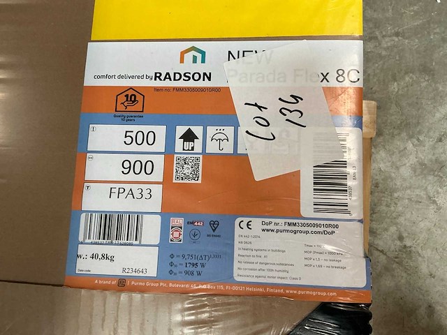Radson parada flex 8c radiator (2x) - afbeelding 2 van  5