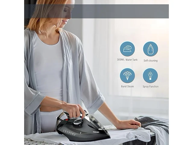 Raf stoomstrijkijzer - afbeelding 2 van  4