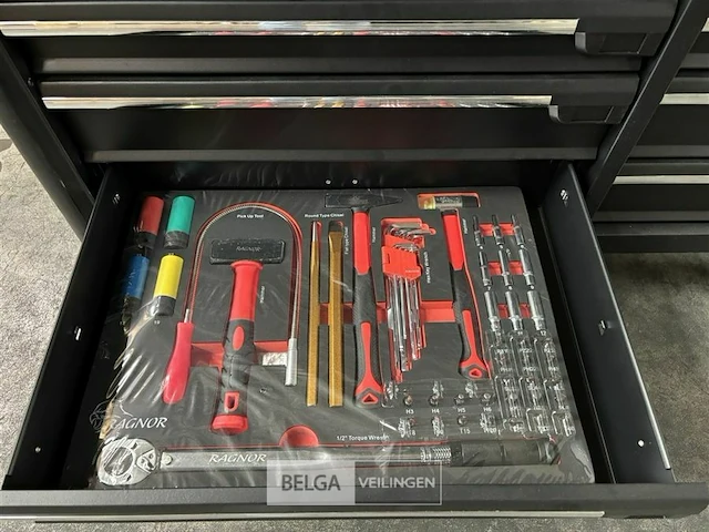 Ragnor 13 drawers roller cabinet - afbeelding 13 van  15