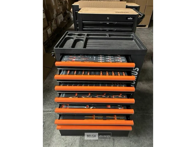 Ragnor 7 drawers roller cabinet - afbeelding 5 van  18