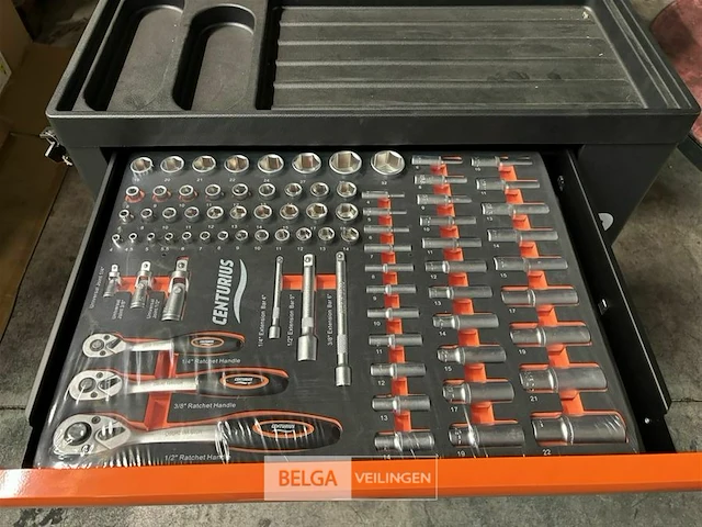 Ragnor 7 drawers roller cabinet - afbeelding 9 van  18