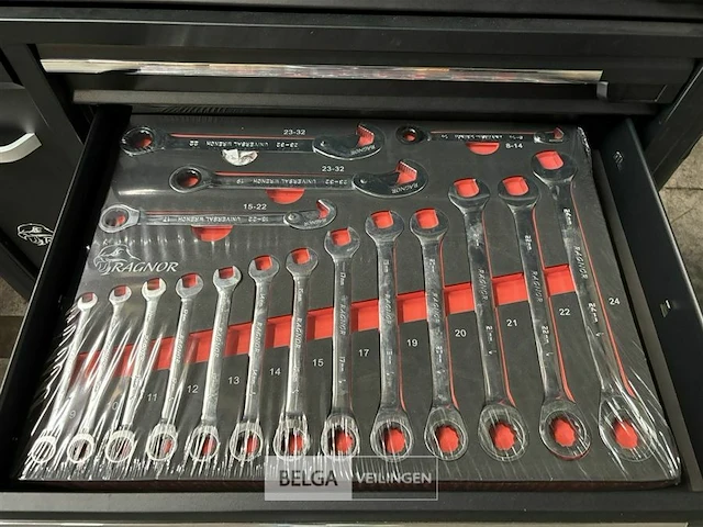 Ragnor 7 drawers roller cabinet - afbeelding 6 van  15