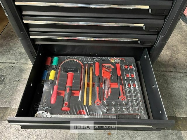 Ragnor 7 drawers roller cabinet - afbeelding 13 van  21