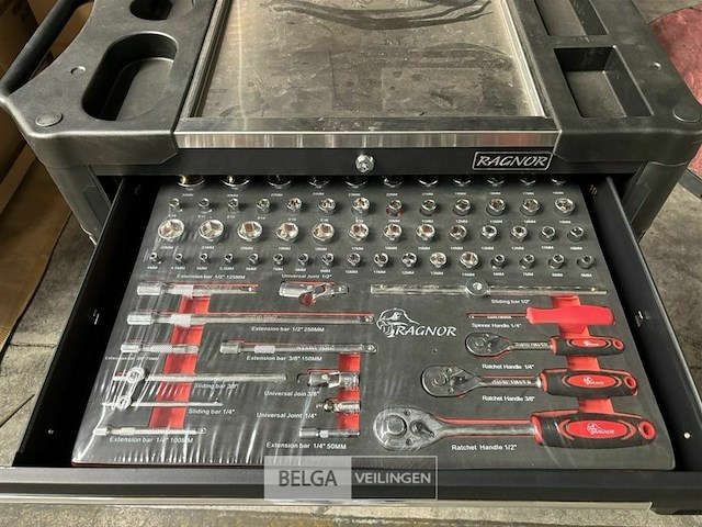 Ragnor 7 drawers roller cabinet - afbeelding 19 van  21