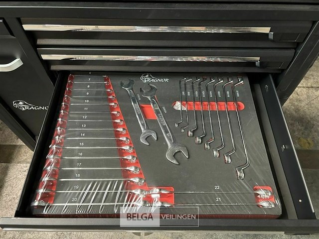 Ragnor 7 drawers roller cabinet - afbeelding 3 van  15