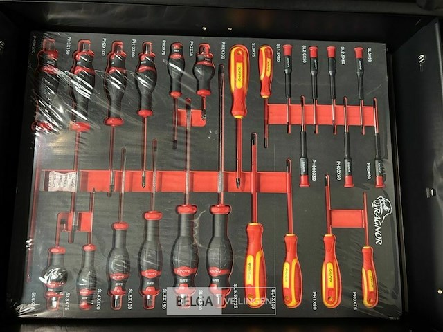 Ragnor 7 drawers roller cabinet - afbeelding 5 van  15