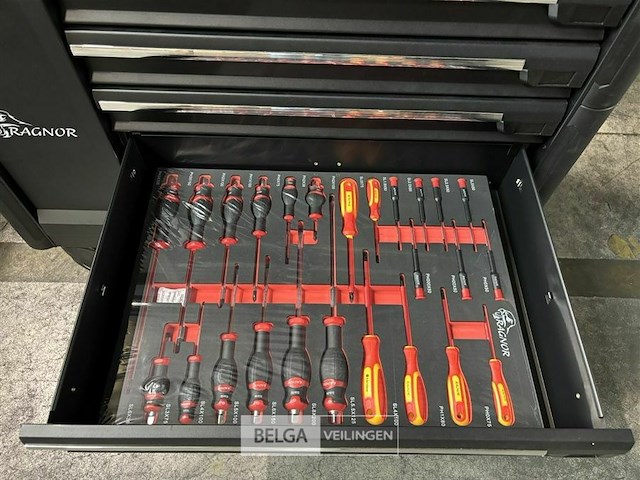 Ragnor 7 drawers roller cabinet - afbeelding 6 van  15