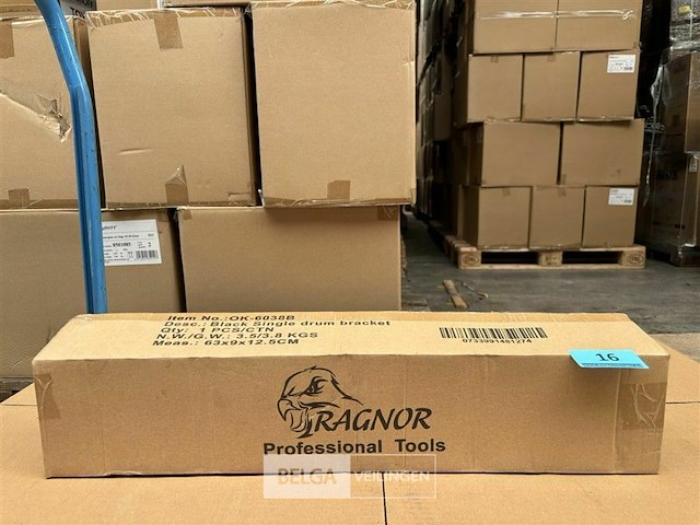 Ragnor black single drum bracker - afbeelding 1 van  3