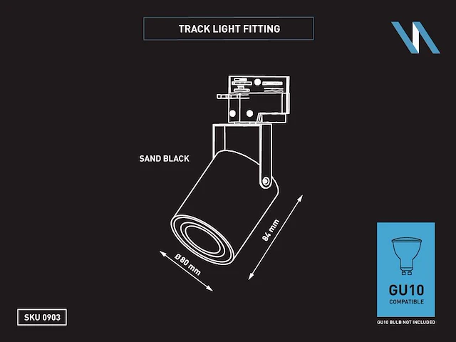 Railspot design gu10 armatuur (40x) - afbeelding 6 van  6