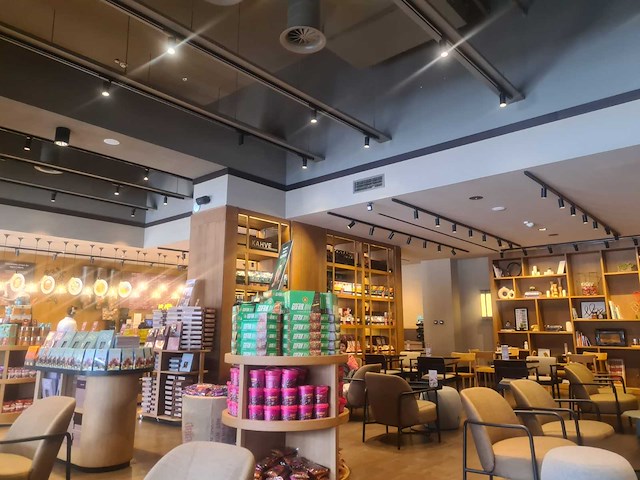 Railspot gu10 armatuur 12cm met 2 kleur ringen (24x) - afbeelding 6 van  7