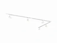 Railspot gu10 armatuur cilinder zand wit met ring draaibaar - afbeelding 5 van  5
