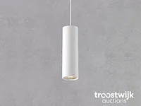 Railspot gu10 decoratief hanglamp cilinder 24cm zand wit - afbeelding 2 van  4