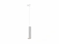 Railspot gu10 decoratief hanglamp cilinder 24cm zand wit - afbeelding 3 van  4