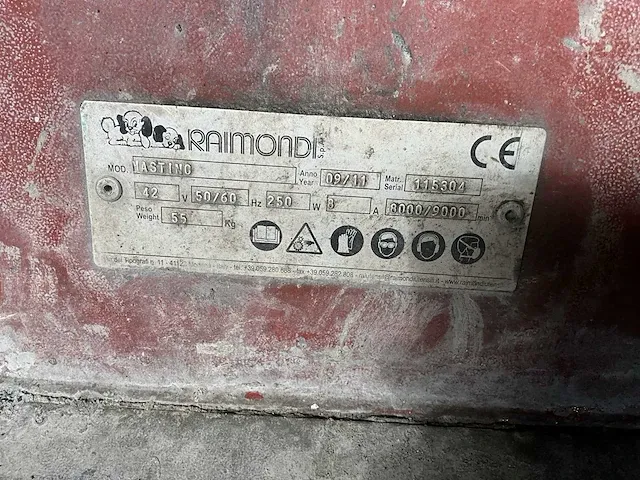 Raimondi mastino trilplaat - afbeelding 7 van  7