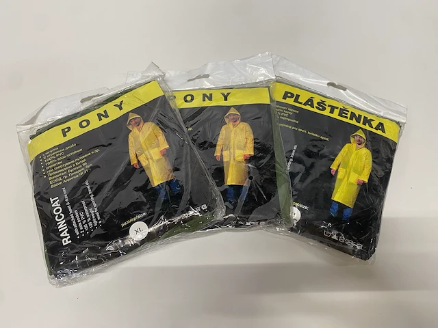 Raincoat met kap pvc - 21st - afbeelding 1 van  2