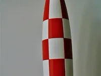 Raket kuifje - 100cm - pvc - afbeelding 10 van  13