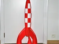 Raket kuifje - 100cm - pvc - afbeelding 2 van  13