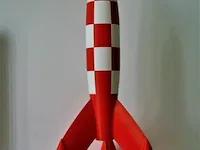 Raket kuifje - 100cm - pvc - afbeelding 3 van  13