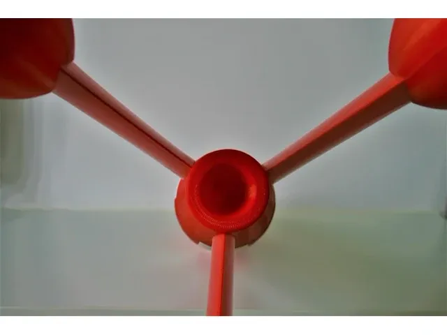Raket kuifje - 125cm - pvc - afbeelding 8 van  9