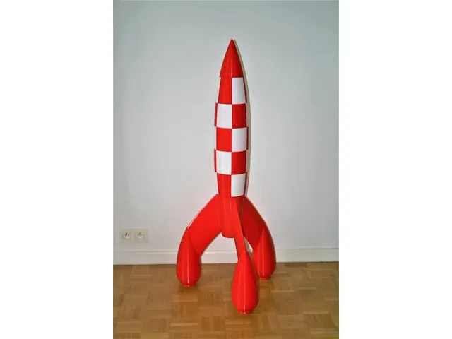 Raket kuifje - 150cm - pvc - afbeelding 6 van  13