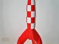 Raket kuifje - 150cm - pvc - afbeelding 6 van  13