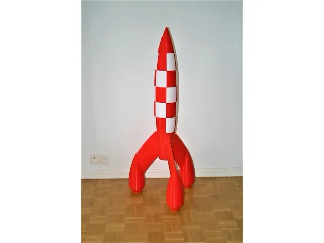 Raket kuifje - 150cm - pvc - afbeelding 7 van  13