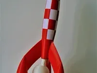 Raket kuifje - 54cm + stoom - pvc - afbeelding 4 van  12