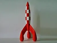 Raket kuifje - 75cm - pvc