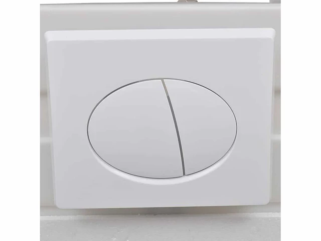 Randloos wandcloset met bidetfunctie keramisch wit + bevestigingsbeugel - afbeelding 10 van  19