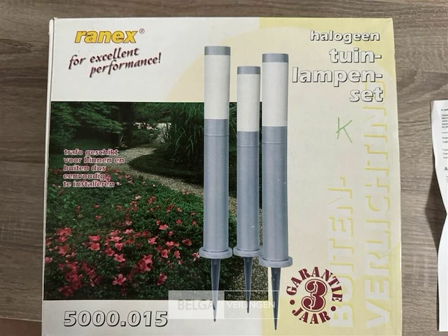 Ranex tuinlampenset - afbeelding 1 van  3