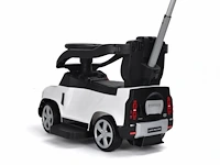 Range rover defender 2-in-1 loopauto voor kinderen - wit - afbeelding 2 van  3