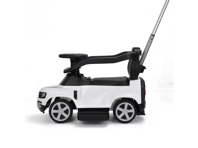 Range rover defender 2-in-1 loopauto voor kinderen - wit - afbeelding 3 van  3