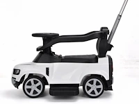 Range rover defender 2-in-1 loopauto voor kinderen - wit - afbeelding 3 van  3